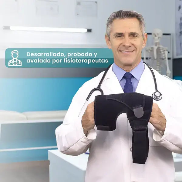 Hombrera Térmica Multifuncional | Terapia de calor ortopédica para el hombro que relaja, desinfla y recupera desde casa