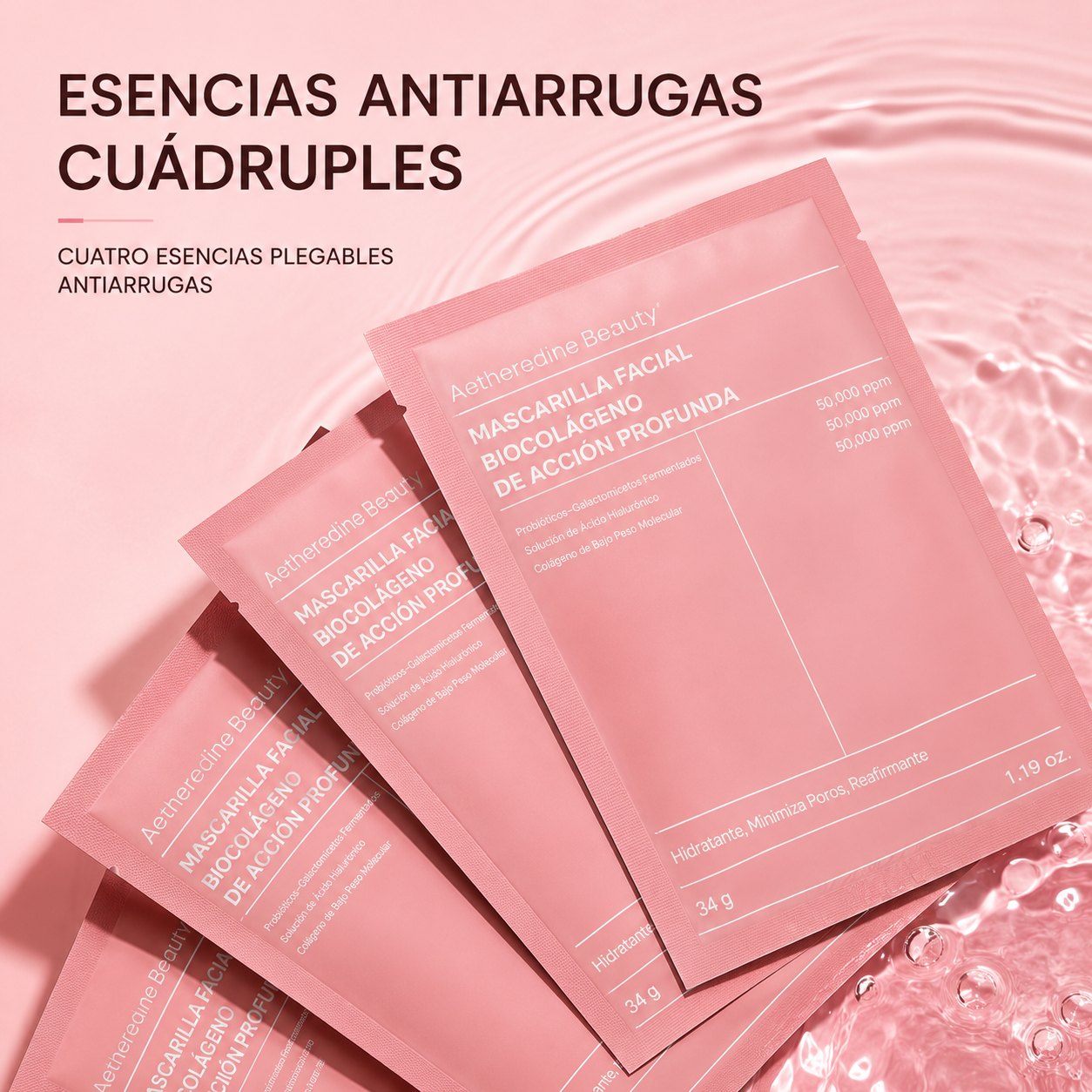 Bio-Collagen | Mascarilla Facial de Colágeno Intensiva