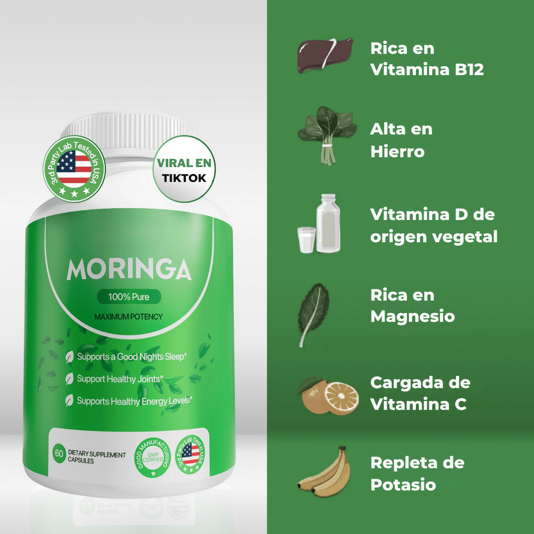 Moringa - Reduce Naturalmente el Cortisol para Ayudar a Restaurar el Equilibrio