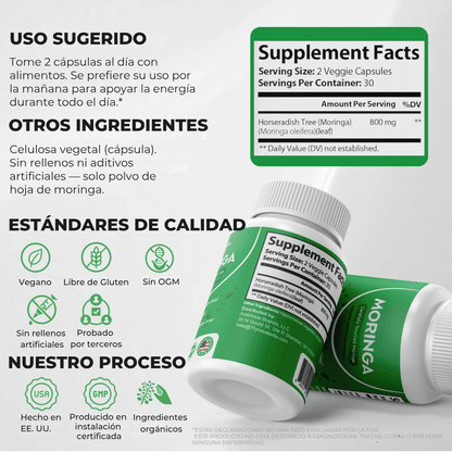 Moringa - Reduce Naturalmente el Cortisol para Ayudar a Restaurar el Equilibrio