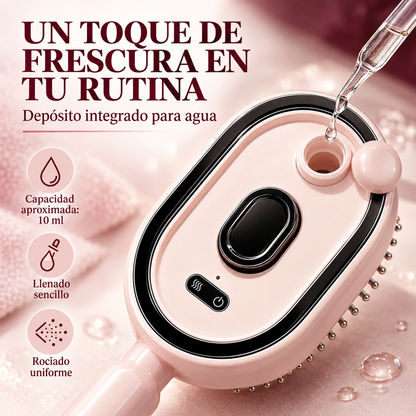 Cepillo de Masaje Eléctrico | Dale un Nuevo Aire a tu Peinado sin Complicar tu Rutina