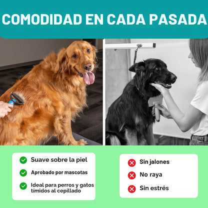 Cepillo de Doble Dentadura | ADIÓS AL PELO DE TU MASCOTA LLEVA 2 Y PAGA 1
