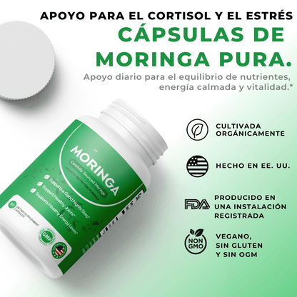 Moringa - Reduce Naturalmente el Cortisol para Ayudar a Restaurar el Equilibrio