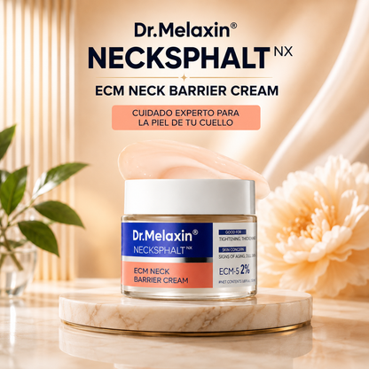Dr.Melaxin Necksphalt |Adiós Marcas y Flacidez. La Crema Barrera que Levanta, Tensa y Unifica tu Cuello.