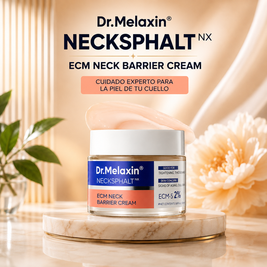 Dr.Melaxin Necksphalt |Adiós Marcas y Flacidez. La Crema Barrera que Levanta, Tensa y Unifica tu Cuello.