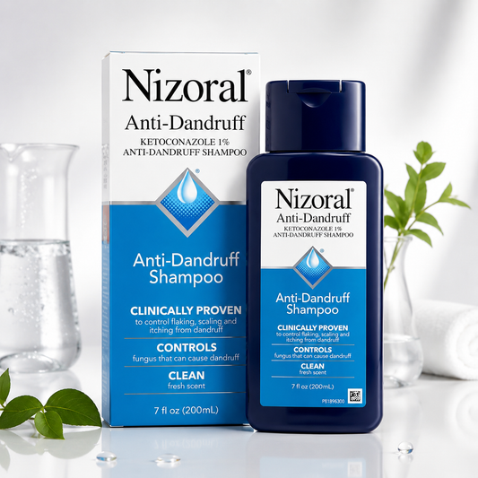 Nizoral® |Champú Anticaspa, Básico, Fresco, 7 Onzas Fluidas