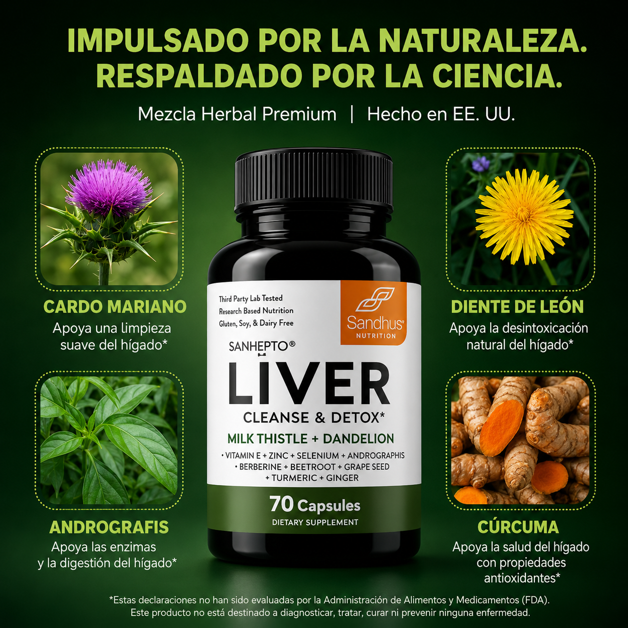 Renueva Tu Hígado | Dale a tu Hígado el Apoyo Natural que Necesita para Funcionar Mejor