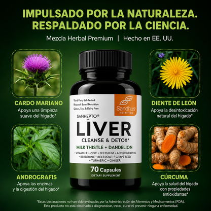 Renueva Tu Hígado | Dale a tu Hígado el Apoyo Natural que Necesita para Funcionar Mejor