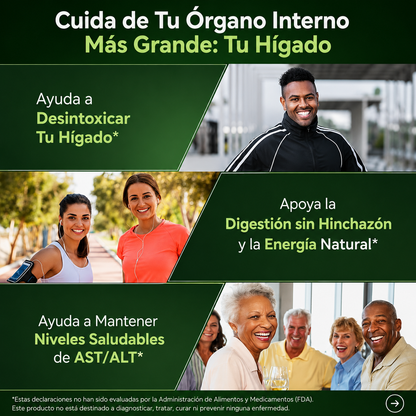 Renueva Tu Hígado | Dale a tu Hígado el Apoyo Natural que Necesita para Funcionar Mejor