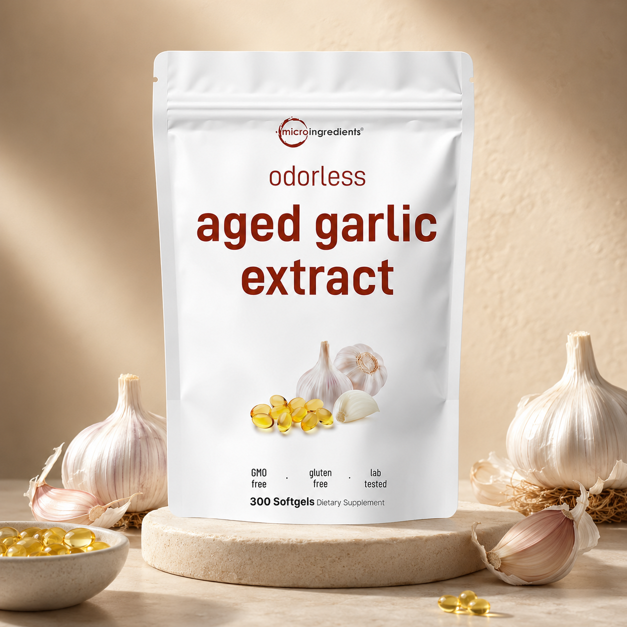 Odorless Garlic | Los Beneficios del Ajo de la Abuela, en una Cápsula Moderna