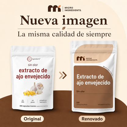 Odorless Garlic | Los Beneficios del Ajo de la Abuela, en una Cápsula Moderna