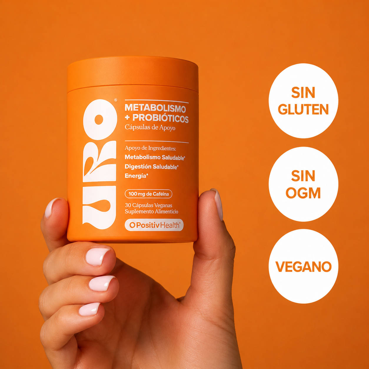 URO® |Cápsulas de Apoyo para el Metabolismo y los Probióticos
