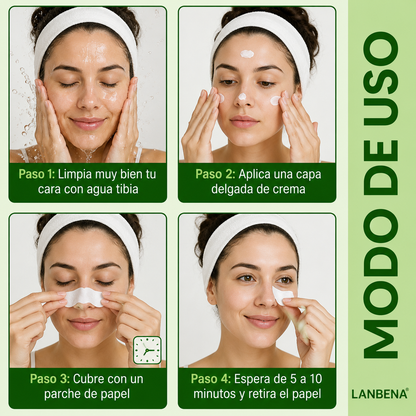 Lanbena®| Mascarilla Avanzada para Puntos Negros