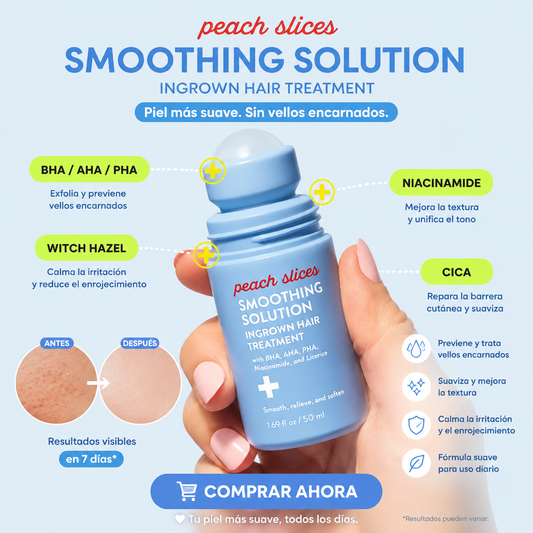 Peach Slices™ | Tratamiento Suavizante para Vellos Encarnados
