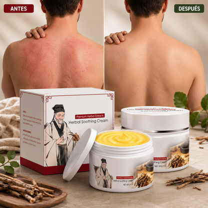 Herbal Body Cream | Crema Herbal Antibacterial de Origen Natural. Elimina Impurezas y Bacterias Mientras Regenera la Piel.