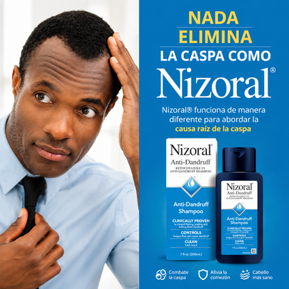 Nizoral® |Champú Anticaspa, Básico, Fresco, 7 Onzas Fluidas