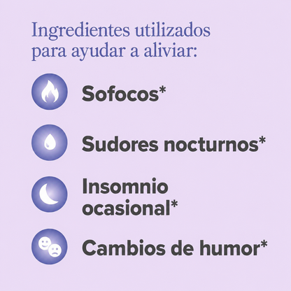 MENO Menopause |Alivia los Sofocos, Duerme Mejor y Recupera tu Equilibrio Emocional