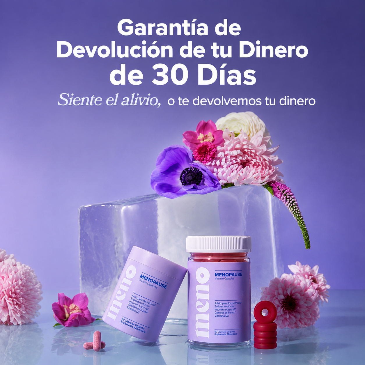 MENO Menopause |Alivia los Sofocos, Duerme Mejor y Recupera tu Equilibrio Emocional