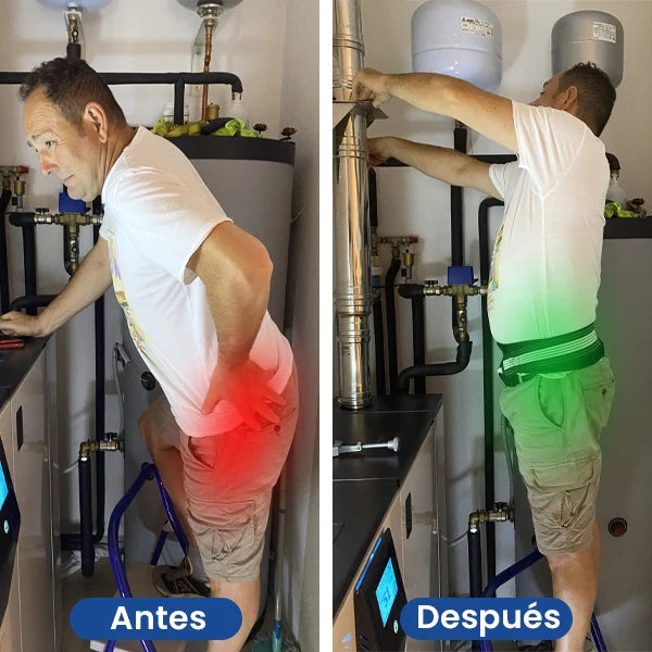 Cinturón Lumbar de Compresión | Alivia la Ciática y el Dolor de Espalda