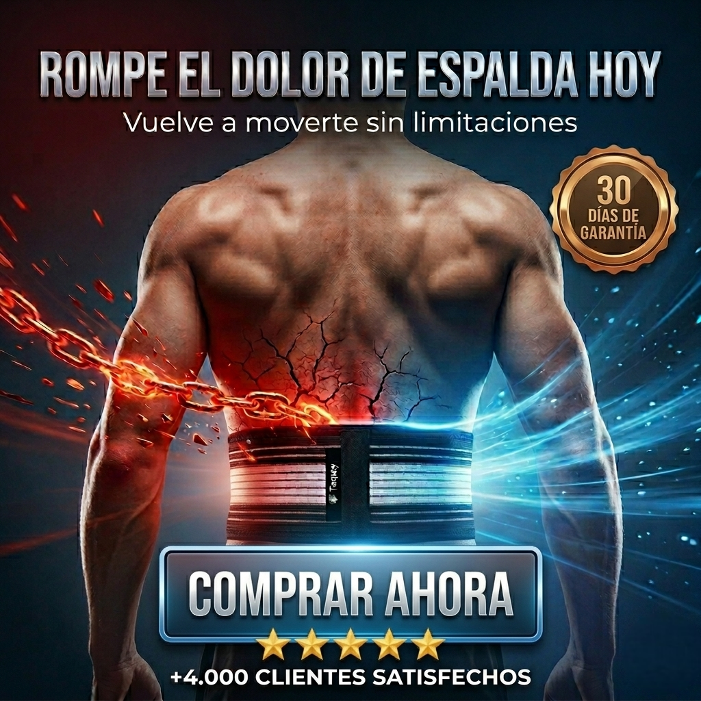 Cinturón Lumbar de Compresión | Alivia la Ciática y el Dolor de Espalda