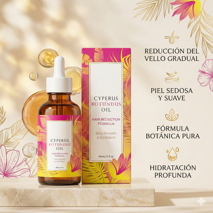 Cyperus Rotundus Oil | para la reducción natural del vello