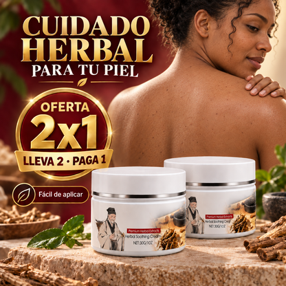 Herbal Body Cream | Crema Herbal Antibacterial de Origen Natural. Elimina Impurezas y Bacterias Mientras Regenera la Piel.