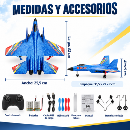 Avión de Control Remoto | Sorprende a tus Hijos con una Experiencia que va más Allá de Abrir un Paquete
