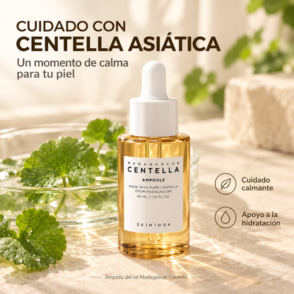Madagascar Centella Glow Travel Ritual™ | 5 Step Kit