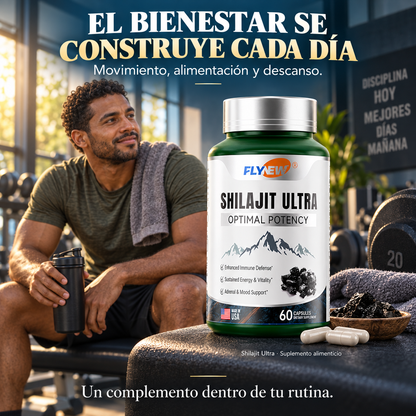 Shilajit Ultra | Si Prefieres Evitar Mezclas, Cucharillas y Preparaciones, el Formato en Cápsulas Puede Encajar Contigo