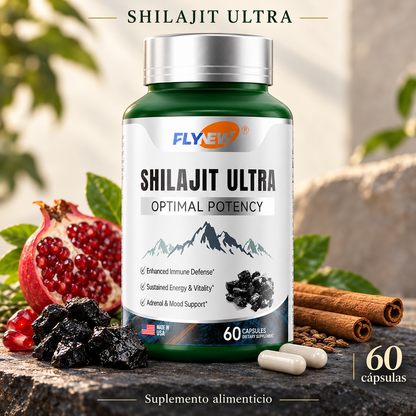 Shilajit Ultra | Si Prefieres Evitar Mezclas, Cucharillas y Preparaciones, el Formato en Cápsulas Puede Encajar Contigo
