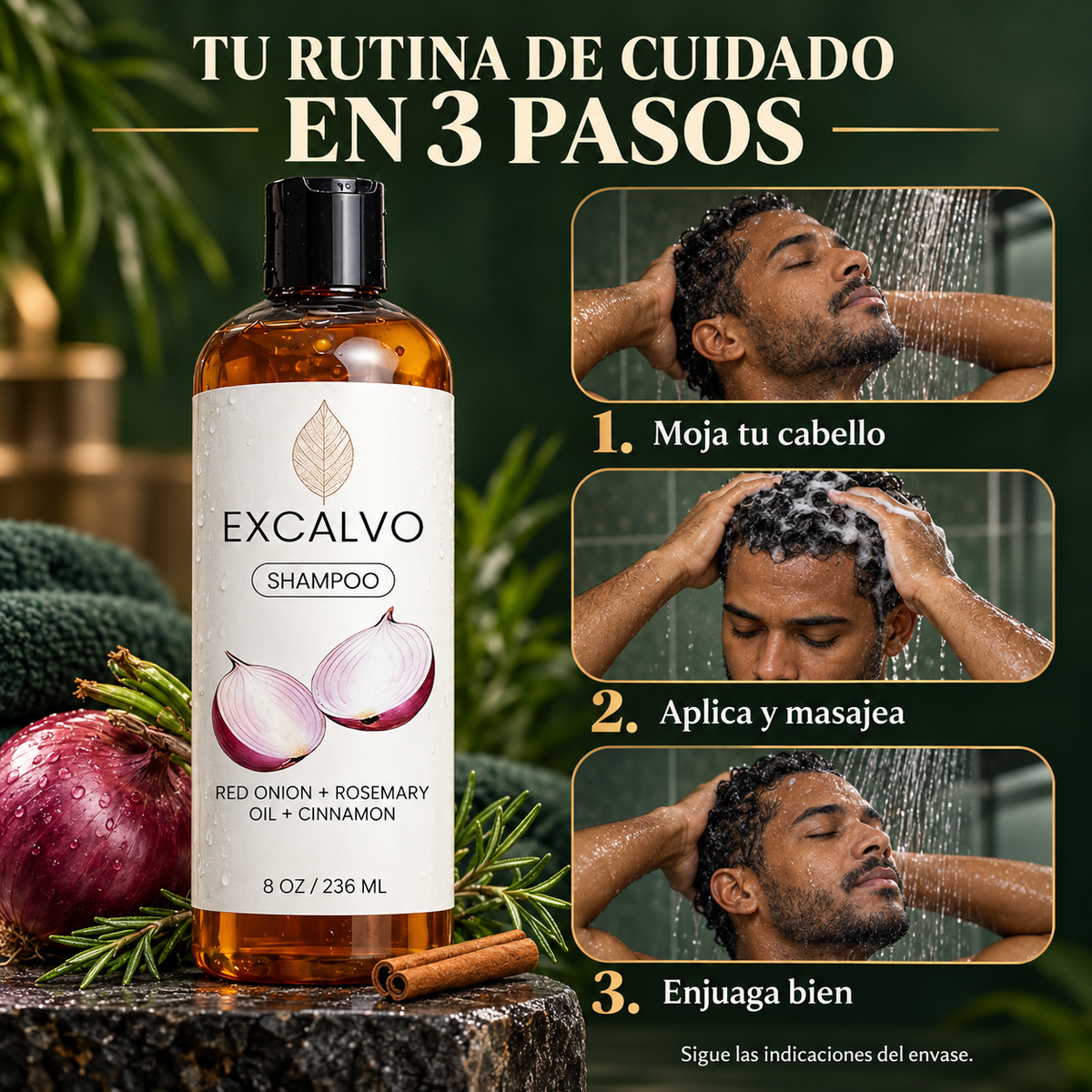 Shampoo de Cebolla y Romero | Dale a tu Cabello un Cuidado que Puedas Integrar a tu Rutina