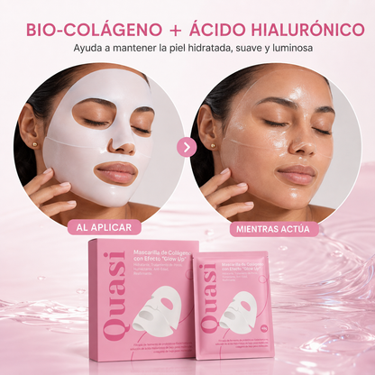 Piel de Cristal | en 2 horas, Sin Agujas y sin Turno Bio-Colágeno para la Noche
