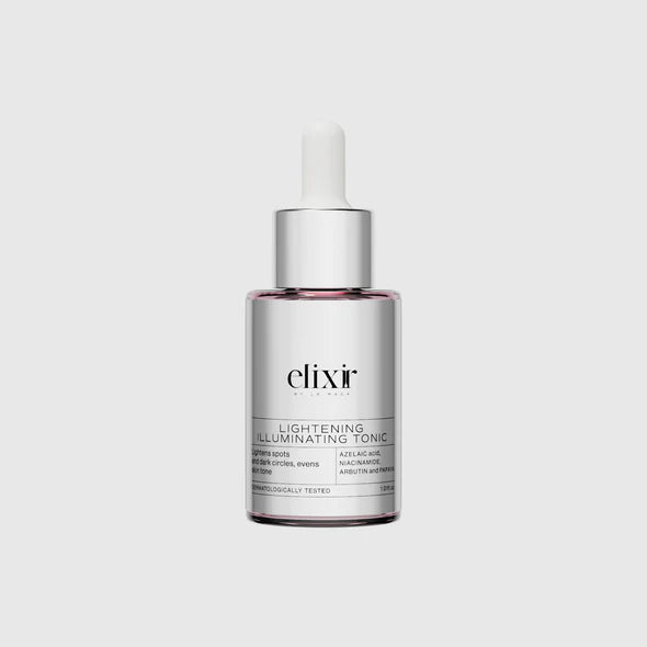 Elixir™ | Tónico aclarante nocturno que desvanece manchas y unifica el tono de tu piel